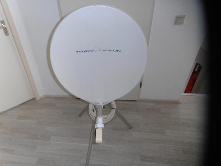 travel vision schotel antenne, Audio, Tv en Foto, Schotelantennes, Zo goed als nieuw, (Schotel)antenne, Overige merken, Ophalen