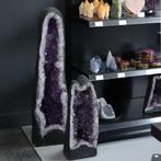 Edelsteen - Amethist op standaard - Natuursteen - Cadeau, Kouwehoek 1b, Cave & Garden, Nieuw, Ophalen of Verzenden