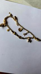 18 karaat gouden bedel armband  gemerkt, Ophalen of Verzenden, Nieuw, Goud