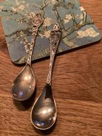 Verzilverd letter lepeltje A, Ophalen of Verzenden