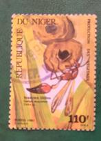 Niger 1987 pz flora, Verzenden, Overige landen, Gestempeld
