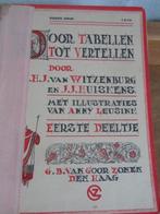 Door Tabellen tot Vertellen, geschiedenis boekje, Antiek en Kunst, Curiosa en Brocante, Ophalen of Verzenden