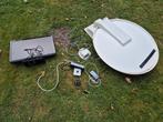 12volt tv systeem met schotel., Ophalen, Gebruikt, Philips