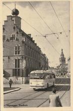 Nijmegen, Stadhuis. Trolleybus, Verzamelen, Ansichtkaarten | Nederland, Verzenden, 1940 tot 1960, Gelopen, Gelderland
