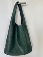 Tas van PU leer, groen, zgan, Sieraden, Tassen en Uiterlijk, Tassen | Damestassen, Verzenden, Zo goed als nieuw, Groen, Schoudertasje