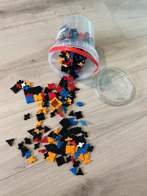 LaQ blokjes bouwstenen circa 350 stuks, Kinderen en Baby's, Speelgoed | Bouwstenen, Gebruikt, Overige merken, Ophalen of Verzenden