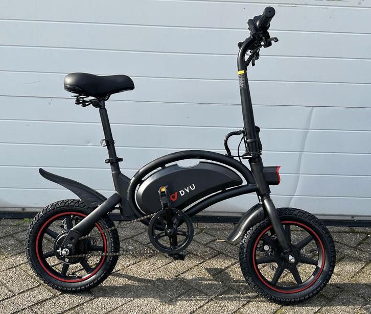 DYU D3F 14 inch elektrische vouwfiets – 250w – 25km NIEUW, Kinderen en Baby's, Speelgoed | Buiten | Voertuigen en Loopfietsen
