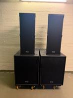Hele complete Rcf TT line pa in nieuwstaat, Overige typen, Zo goed als nieuw, 120 watt of meer, Ophalen