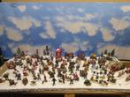 partij/verzameling kerstdorp poppetjes figurines accessiores, Diversen, Kerst, Ophalen, Gebruikt