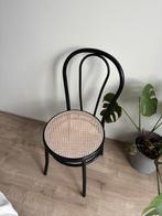 Thonet look stoeltje zwart, Huis en Inrichting, Ophalen, Gebruikt, Bruin, Eén