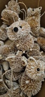 17 rieten hamstertjes voor in de kerstboom nu 2 euro, Diversen, Kerst, Ophalen of Verzenden, Nieuw