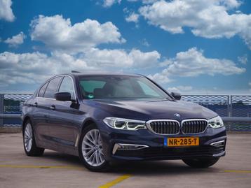 BMW 5-Serie 530d 265pk 2017 Blauw 1E EIGENAAR - VOL OPTIES - beschikbaar voor biedingen