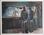 olieverf op doek -  onbekende kunstenaar - Bar, Ophalen