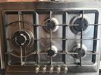 RVS-uitvoering 5-pits gasfornuis met wokfunctie, Ophalen, Gebruikt, Minder dan 85 cm, 60 cm of meer