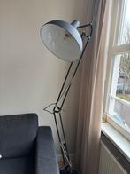 Antraciete Verstelbare Stalamp - 180cm, Huis en Inrichting, Lampen | Vloerlampen, Ophalen of Verzenden, Zo goed als nieuw, Metaal