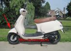Voorspatbord wit Turbho Rl-50 Iva Lux 50 BTC RIVA 78462, Ophalen of Verzenden, 50cc-Scooterparts, Info@50cc-scooterparts.nl, Veen