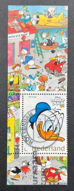 2024 Persoonlijke postzegel Donald Duck 90 jr. gest., Postzegels en Munten, Ophalen of Verzenden, Na 1940, Gestempeld
