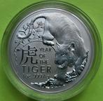 Lunar 2022 Tiger (RAM) - 1 oz zilver, Verzenden, Zilver