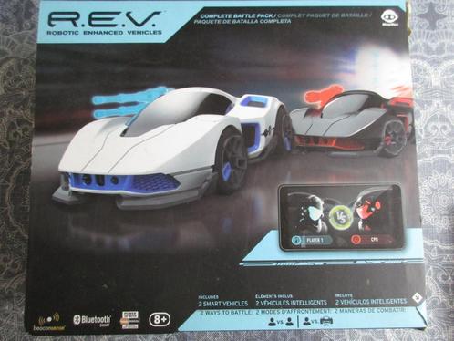 REV Robot Enhanced Vehicles - WowWee Battle pack 2 RC cars, Hobby en Vrije tijd, Modelbouw | Radiografisch | Auto's, Zo goed als nieuw