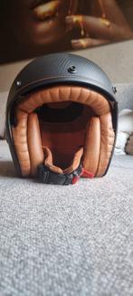 Carbon Helm, Motoren, Kleding | Motorhelmen, Ophalen, Tweedehands, Jethelm, Overige merken