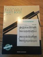 Alfred's basic adult piano duet book, niveau 1, Muziek en Instrumenten, Bladmuziek, Klassiek, Les of Cursus, Ophalen of Verzenden