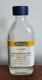 Universal Firnis RS 200 ml. Schmincke., Hobby en Vrije tijd, Schilderen, Ophalen of Verzenden, Gebruikt