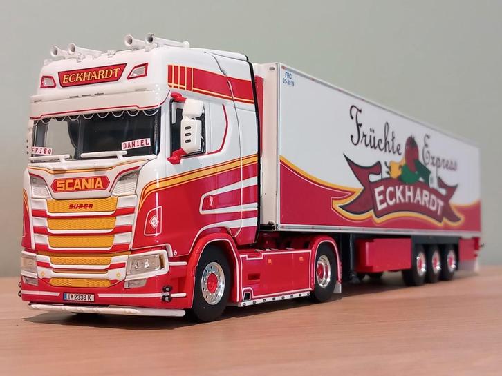 WSI Eckhardt, Hobby en Vrije tijd, Modelauto's | 1:50, Zo goed als nieuw, Bus of Vrachtwagen, Wsi, Ophalen of Verzenden