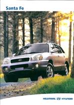 Brochure Hyundai Santa Fe Februari 2004, Ophalen of Verzenden, Gelezen, Overige merken