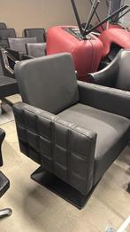 kappersstoel gebruikt zwart knipstoel thuiskapper dames here, Ophalen, Gebruikt, Zwart, Metaal