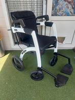 Rollz motion 2.1 wit of zwart  rollator rolstoel, Ophalen of Verzenden, Zo goed als nieuw, Duwrolstoel