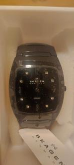 Skagen Keramiek dames Horloge Zwart NEW!, Overige merken, Overige materialen, Polshorloge, Overige materialen