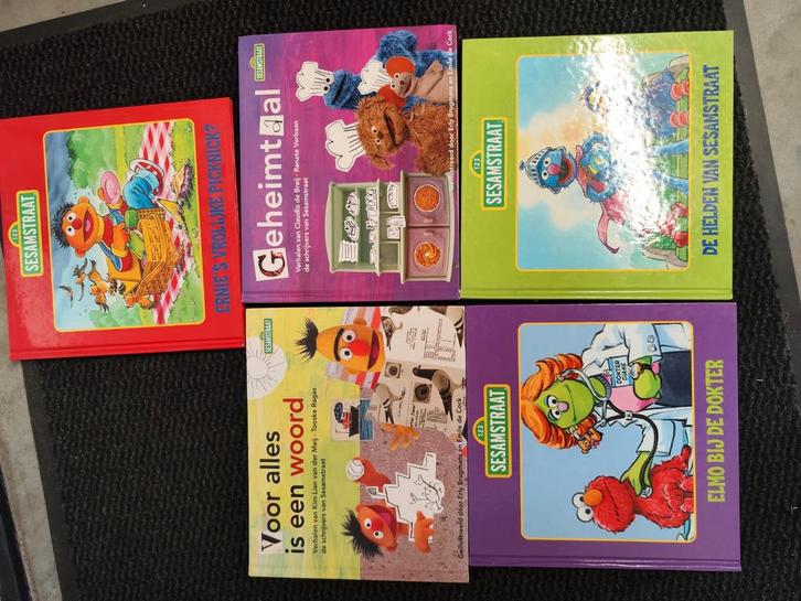 Sesamstraat Boekjes - Collectie, Boeken, Kinderboeken | Jeugd | onder 10 jaar, Gelezen, Fictie algemeen, Ophalen of Verzenden