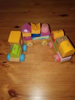 treintje met blokjes, Kinderen en Baby's, Speelgoed | Buiten | Los speelgoed, Gebruikt, Ophalen