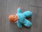 Vintage Stoffen Poppetje met Plastic Hoofd, Ophalen of Verzenden, Gebruikt, Babypop