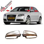 Audi A4 S4 spiegelkappen | mat alumunium | 2004-2008 |, Auto diversen, Ophalen of Verzenden
