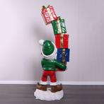 Elf with Stack of Gifts hoogte 178 cm, Diversen, Kerst, Nieuw, Ophalen