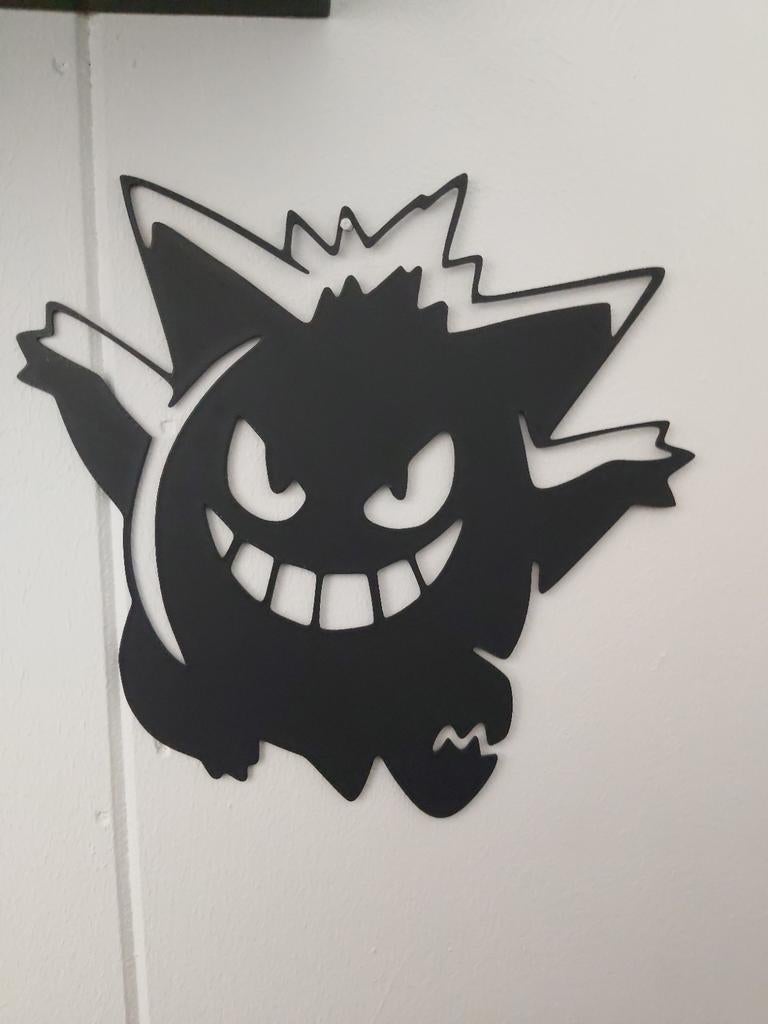 Pokémon Gengar Wall Art, Ophalen of Verzenden, Nieuw