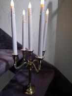 Kandelaar goud splinternieuw, Ophalen of Verzenden, Nieuw, Metaal, Minder dan 25 cm