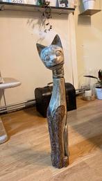 Houten kat met wiebelhoofd gratis, Ophalen