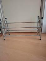 Chroom uitschuifbaar schoenenrek, Ophalen of Verzenden, Gebruikt