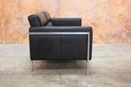 Als NIEUW! zwarte leren Harvink Forum design bank, Huis en Inrichting, Harvink, Harvink, Design, 150 tot 200 cm