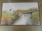 Schilderij: met vogels, Minder dan 50 cm, 50 tot 75 cm, Ophalen of Verzenden, Zo goed als nieuw