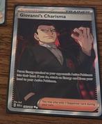 Pokemon Kaart - Giovanni's Charisma 197/165, Ophalen of Verzenden, Zo goed als nieuw, Losse kaart