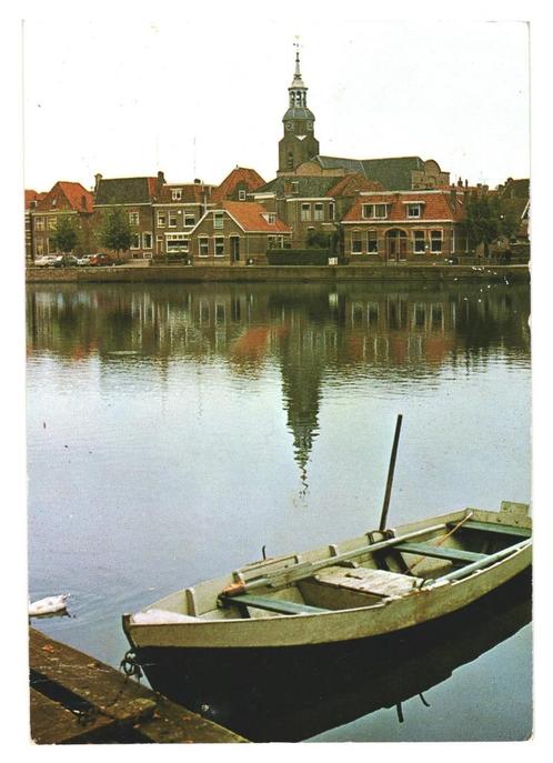 38228	Blokzijl	Ov	Gelopen met postzegel, Verzamelen, Ansichtkaarten | Nederland, Gelopen, Overijssel, Ophalen of Verzenden