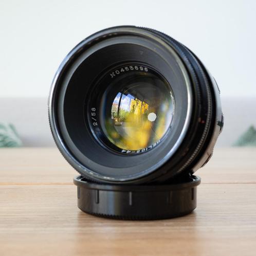 Helios 44 - 58mm f2 - KMZ - M42 / pentax draad vatting, Audio, Tv en Foto, Fotografie | Lenzen en Objectieven, Gebruikt, Standaardlens