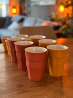 HEMA Koffie/Thee Mokken Set, Ophalen, Keramiek, Zo goed als nieuw, Effen