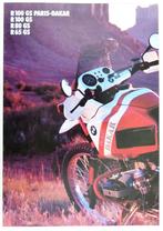 Folder BMW R100 GS Paris- Dakar/ R80 GS/ R65 GS 09/ 1989, Motoren, Ophalen of Verzenden, BMW