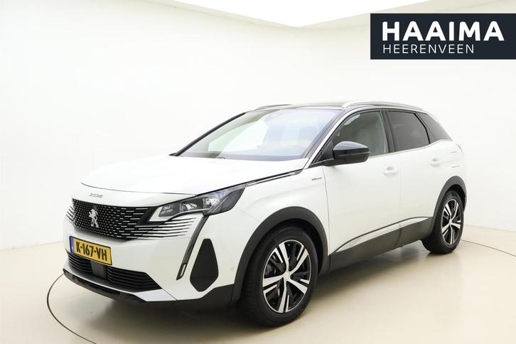 Peugeot 3008 1.6 HYbrid GT 225 Pk | Alcantara | Panoramisch, Auto's, Peugeot, Bedrijf, Te koop, 360° camera, ABS, Achteruitrijcamera