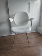 Vintage Gispen Kembo 302, Huis en Inrichting, Stoelen, Ophalen, Wit, Zo goed als nieuw, Metaal