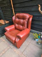 Chesterfield XL🇬🇧 zetel cognac leer ,mancave eyecatcher, Huis en Inrichting, Fauteuils, Ophalen, Mancave,klassiek,vintage,retro,Engels